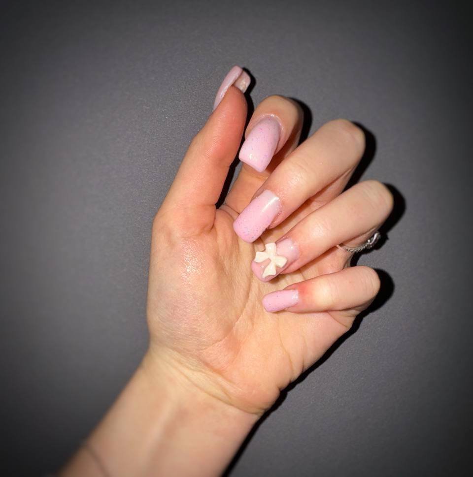 Classic elegant nail polish work